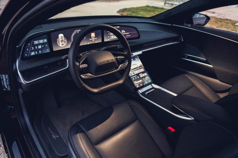 View Interior Photos of the 2024 Lucid Air Pure RWD